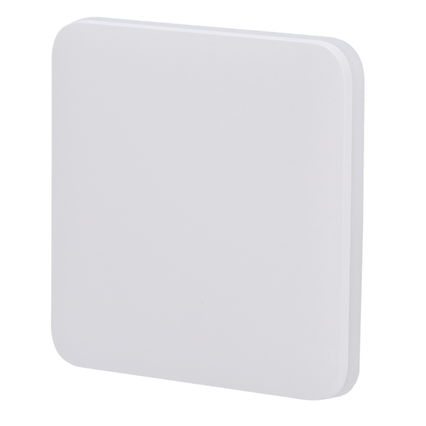 Panel táctil para interruptor de luz - Compatible con AJ-LIGHTCORE-1G / -2W - Retroiluminación LED - Panel táctil sin contacto - Color blanco - Ajax - LightSwitch SoloButton