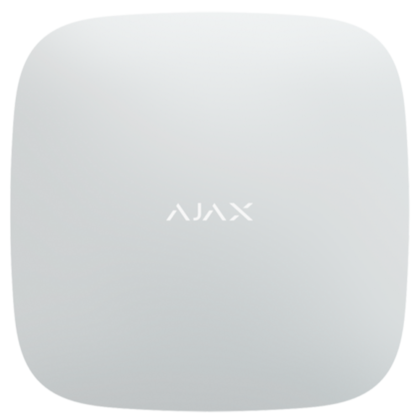 Kit de alarma profesional - Certificado Grado 2 - Comunicación Ethernet / dual SIM - Inalámbrico 868 MHz Jeweller y Wings - Ajax HUB 2, 2 PIRCAM PhOD, 1 detector PIR - 1 mando, 1 teclado y 1 sirena interior