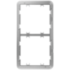 Marco vertical para dos dispositivos - Compatible con AJ-SIDEBUTTON-...-VERT - AJ-SIDECOVER-...-VERT - Ajax - LightSwitch Vertical Frame (2 seats)