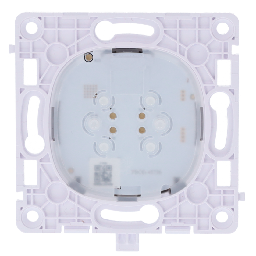 Relé para interruptor de luz conmutable - Inalámbrico 868 MHz Jeweller - Alcance de comunicación hasta 1100 m - Alimentación 230 V AC 50 Hz - Sin necesidad de cable neutro - Ajax - LightSwitch LightCore (2 Way)