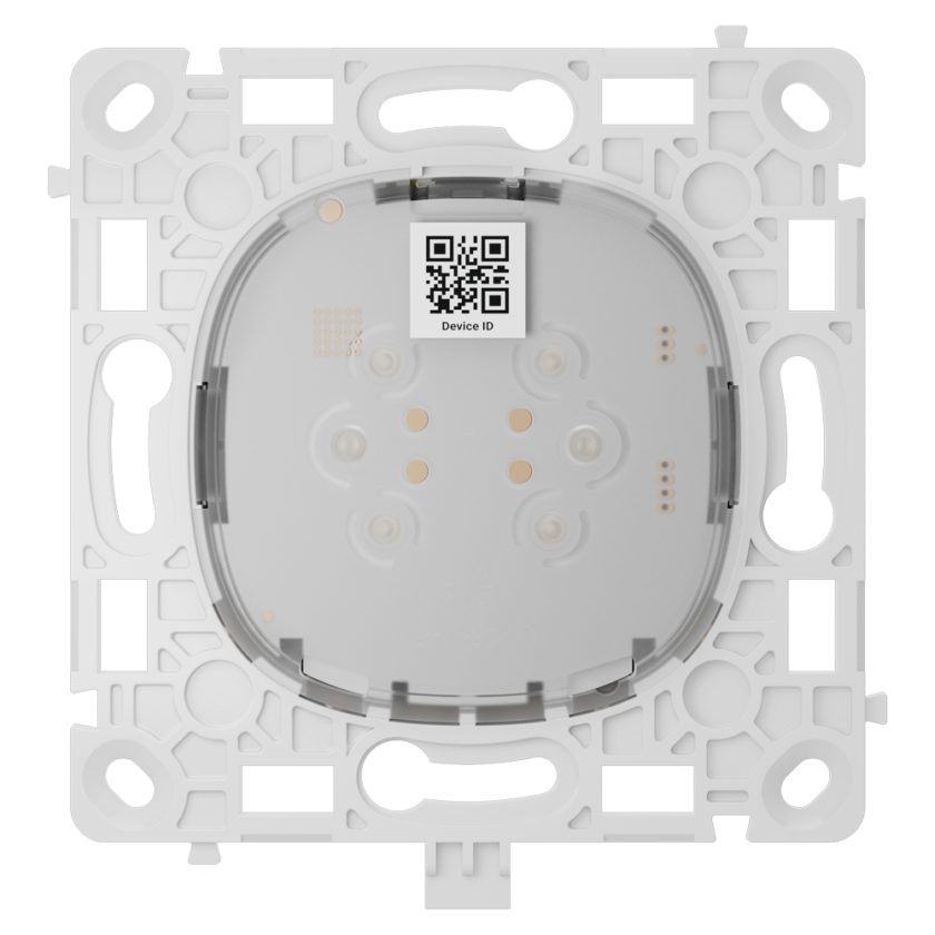 Relé para interruptor de luz de cruce - Inalámbrico 868 MHz Jeweller - Alcance de comunicación hasta 1100 m - Alimentación 230 V AC 50 Hz - Sin necesidad de cable neutro - Ajax - LightSwitch LightCore (Crossover)