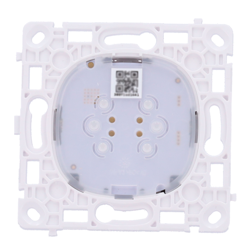 Relé interruptor de luz inteligente regulable - Inalámbrico 868 MHz Jeweller - Alcance de comunicación hasta 900 m - Alimentación 230 V AC 50 Hz - Sin necesidad de cable neutro - Ajax - LightSwitch LightCore (Dimmer) Vertical