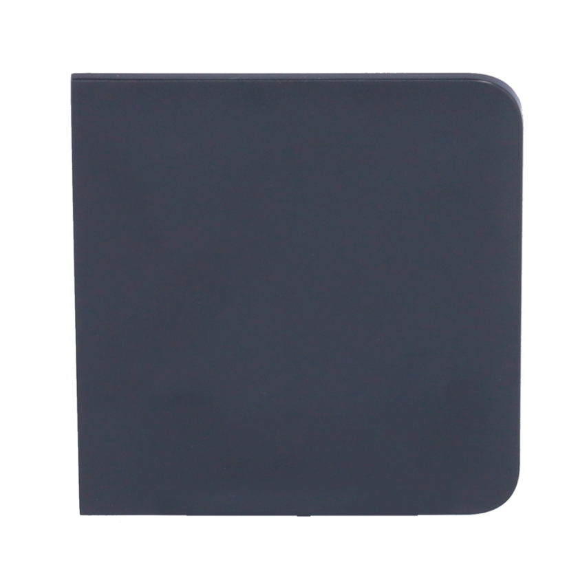 Panel táctil para un interruptor de luz - Compatible con AJ-LIGHTCORE-1G / -2W - Retroiluminación LED - Panel táctil lateral sin contacto - Color grafito - Ajax - LightSwitch SideButton