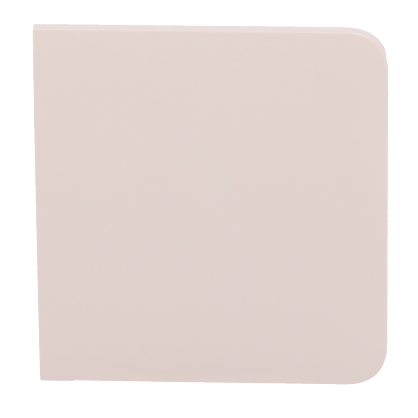 Panel táctil para un interruptor de luz - Compatible con AJ-LIGHTCORE-1G / -2W - Retroiluminación LED - Panel táctil lateral sin contacto - Color marfil - Ajax - LightSwitch SideButton