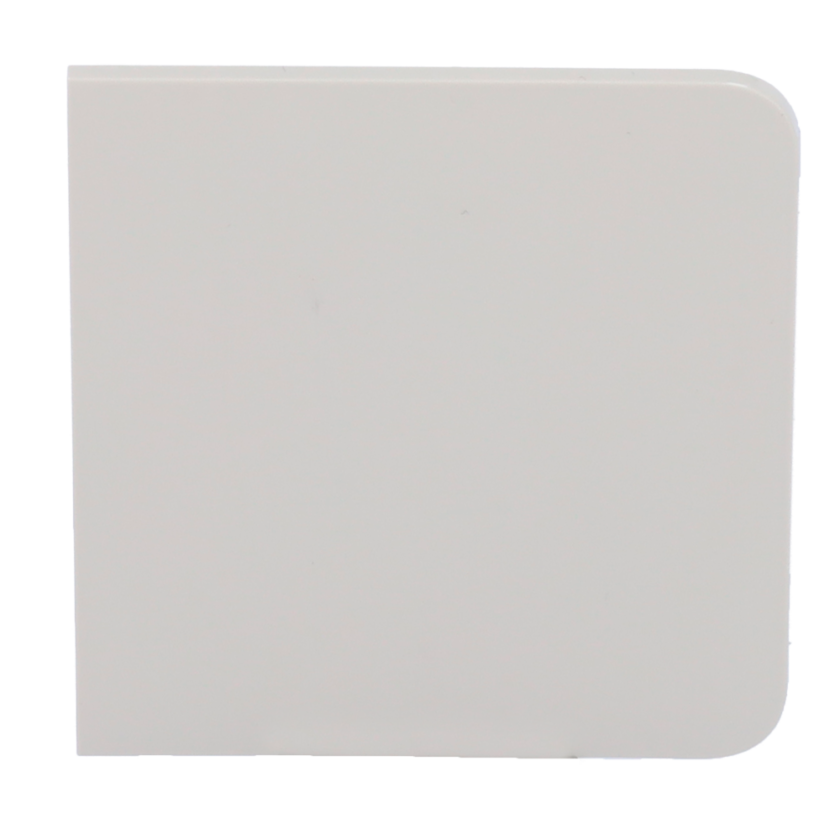 Panel táctil para un interruptor de luz - Compatible con AJ-LIGHTCORE-1G /-2W - Retroiluminación LED - Panel táctil lateral sin contacto - Color ostra - Ajax - LightSwitch SideButton