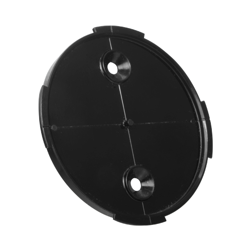 Soporte para detector de humo - AJ-FIREPROTECT-B y AJ-FIREPROTECTPLUS-B - Instalación sencilla - Plástico ABS - Color negro