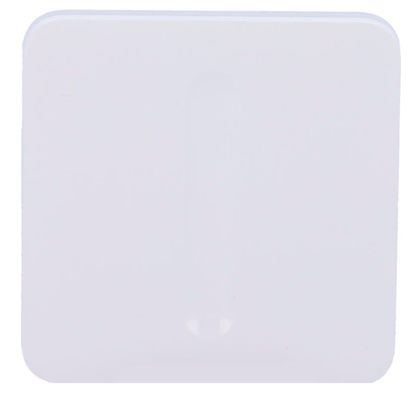 Panel táctil para interruptor de luz regulable - Compatible con AJ-LIGHTCORE-DIMMER - Retroiluminación LED - Panel táctil sin contacto - Color blanco - Ajax - LightSwitch SoloButton (Dimmer)