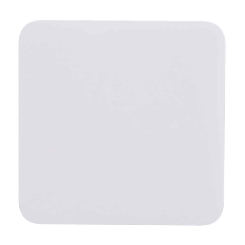 Panel táctil para interruptor de luz - Compatible con AJ-LIGHTCORE-1G / -2W - Retroiluminación LED - Panel táctil sin contacto - Color blanco - Ajax - LightSwitch SoloButton