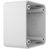 Caja de montaje para un dispositivo - Uso interiores - Compatible con AJ-SOLOBUTTON o AJ-SOLOCOVER - Factor de forma europeo 55 - Colo blanco