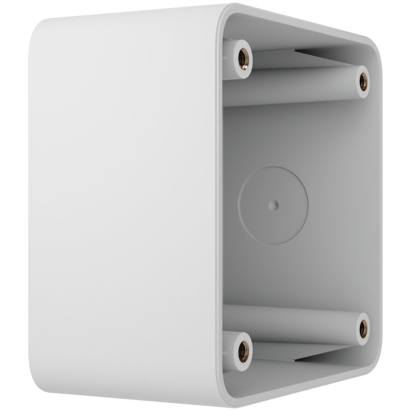 Caja de montaje para un dispositivo - Uso interiores - Compatible con AJ-SOLOBUTTON o AJ-SOLOCOVER - Factor de forma europeo 55 - Colo blanco
