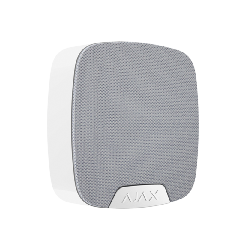 Kit de alarma profesional - Certificado Grado 2 - Comunicación Ethernet y dual SIM GPRS - Inalámbrico 868 MHz Jeweller y Wings - Ajax HUB 2, 2 PIRCAM, 1 detector PIR - 1 mando, 1 teclado y 1 sirena interior