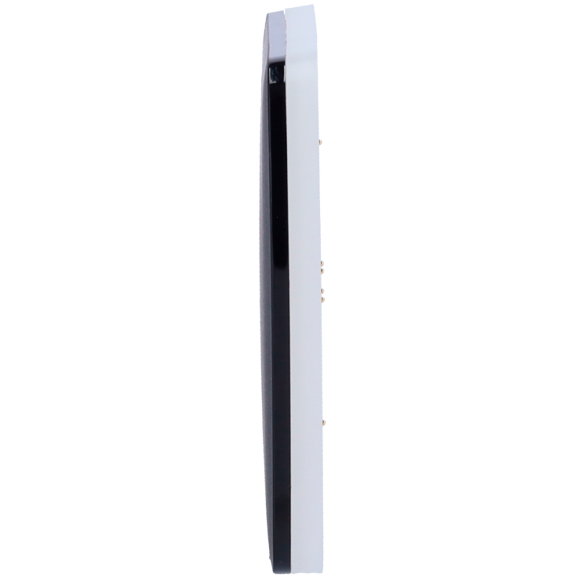 Panel táctil para interruptor de luz regulable - Compatible con AJ-LIGHTCORE-DIMMER - Retroiluminación LED - Panel táctil sin contacto - Color negro - Ajax - LightSwitch SoloButton (Dimmer)