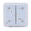 Panel táctil para un interruptor de luz - Compatible AJ-LIGHTCORE-1G / -2W - Retroiluminación LED - Panel táctil sin contacto - Color niebla - Ajax - LightSwitch SoloButton