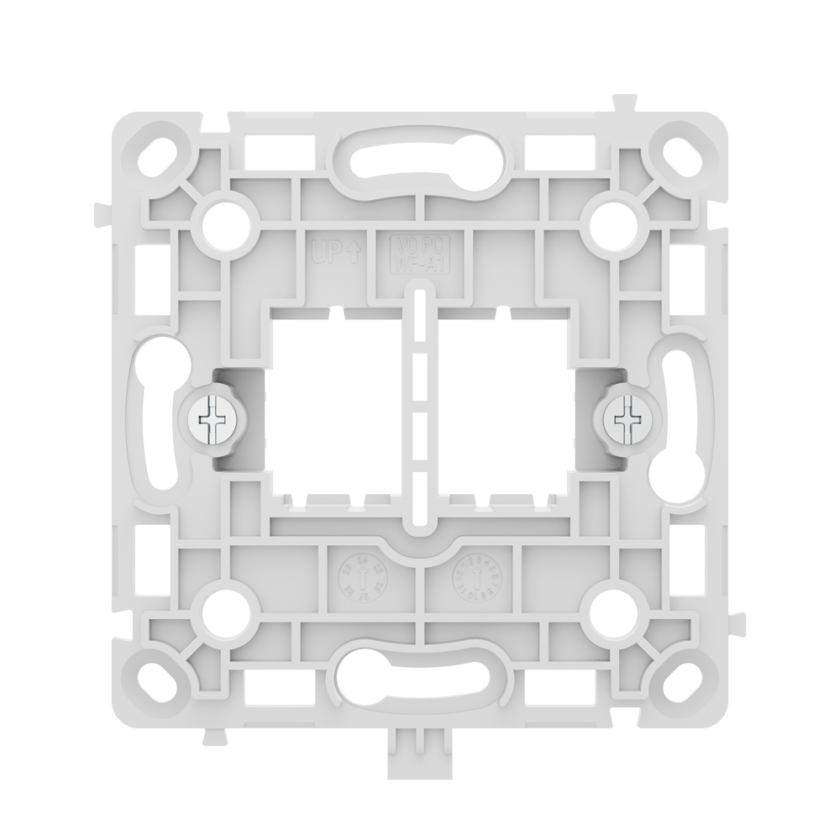 Soporte para tapa de la caja de montaje - Compatibilidad con tapas AJ-SOLOCOVER-CP - AJ-SIDECOVER-CP y AJ-CENTERCOVER-CP - Combinable con interruptores y enchufes Ajax - Ajax - CoverHolder [55]