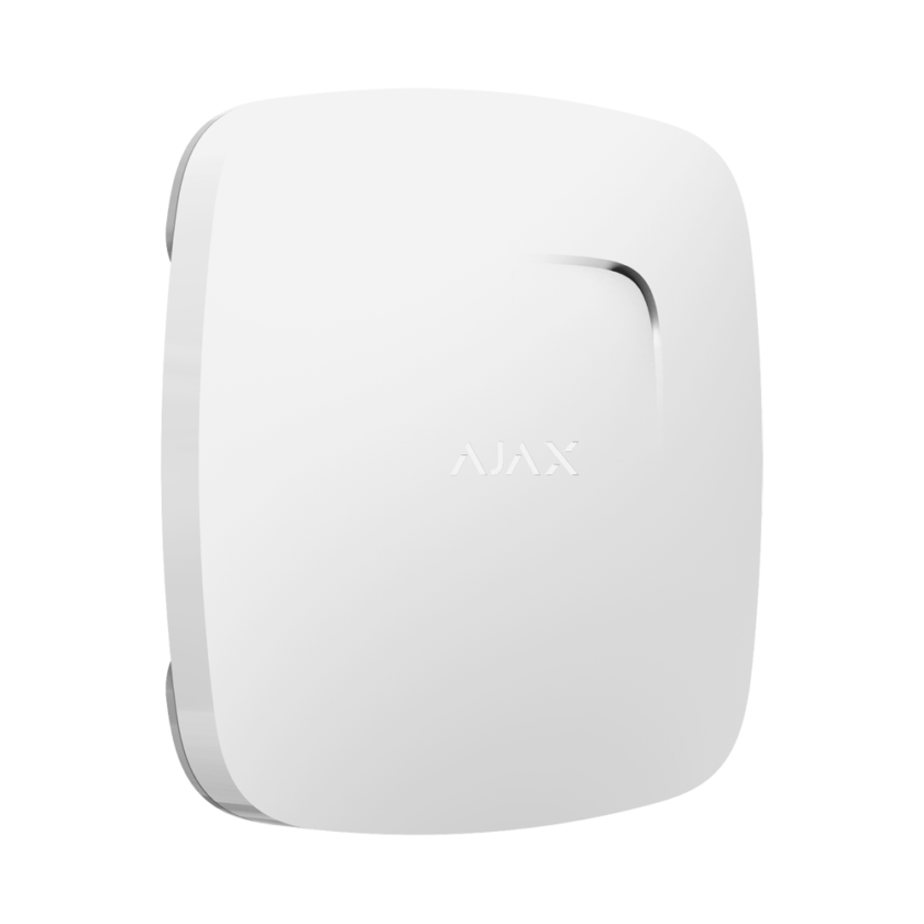 Detector de humo - Sensor de temperatura - Inalámbrico 868 MHz Jeweller - Sirena 85 dB incorporada - Permite funcionamiento autónomo - Certificado EN 14604:2005