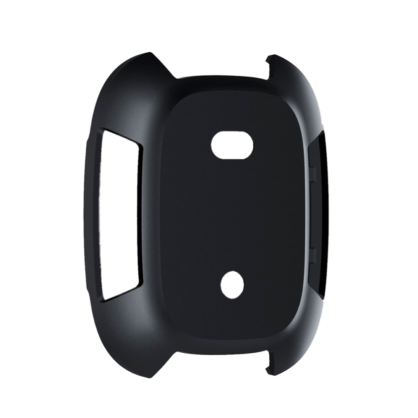 Soporte para botón de emergencia - Compatible con AJ-BUTTON-B y AJ-DOUBLEBUTTON-B - Instalación sencilla - Color negro