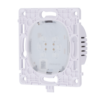 Relé para interruptor de luz inteligente doble  - Inalámbrico 868 MHz Jeweller - Alcance de comunicación hasta 1100 m - Alimentación 230 V AC 50 Hz - Sin necesidad de cable neutro - Ajax - LightSwitch LightCore (2 Gang)