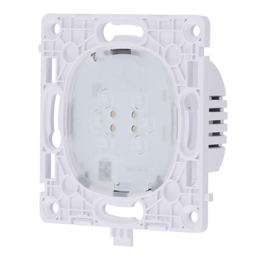 Relé para interruptor de luz conmutable - Inalámbrico 868 MHz Jeweller - Alcance de comunicación hasta 1100 m - Alimentación 230 V AC 50 Hz - Sin necesidad de cable neutro - Ajax - LightSwitch LightCore (2 Way)