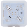 Panel táctil para interruptor de luz regulable - Compatible con AJ-LIGHTCORE-DIMMER - Retroiluminación LED - Panel táctil sin contacto - Color blanco - Ajax - LightSwitch SoloButton (Dimmer)