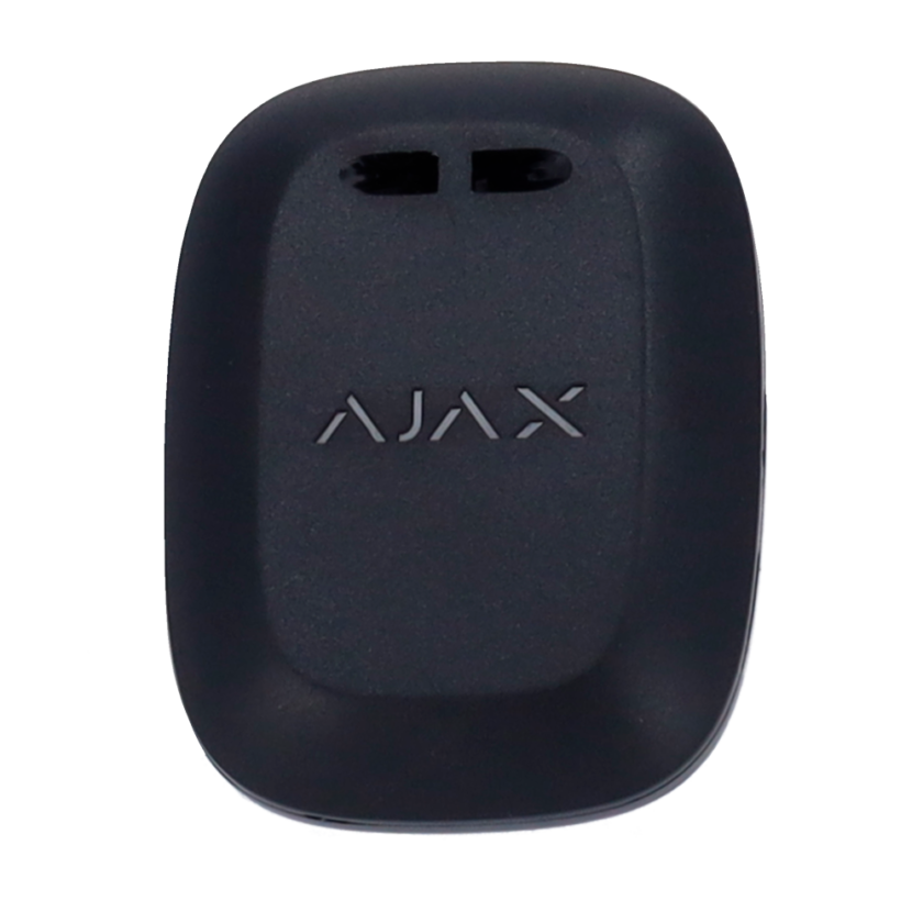 Doble botón de pánico - Grado 2 - Inalámbrico 868 MHz Jeweller - Alcance espacio abierto 1300 m - Pulsación segura: doble o larga - Protección IP55 - Alimentación 1 pila CR2032 3.0 V