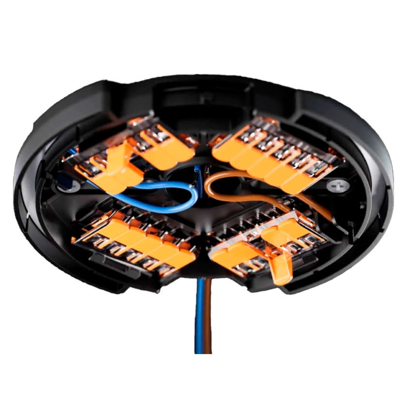 Detector termovelocimétrico y CO - Alimentación 110~240 V AC - Inalámbrico 868 MHz Jeweller - Sirena 85 dB incorporada - Permite funcionamiento autónomo - Certificados EN 14604, 50291