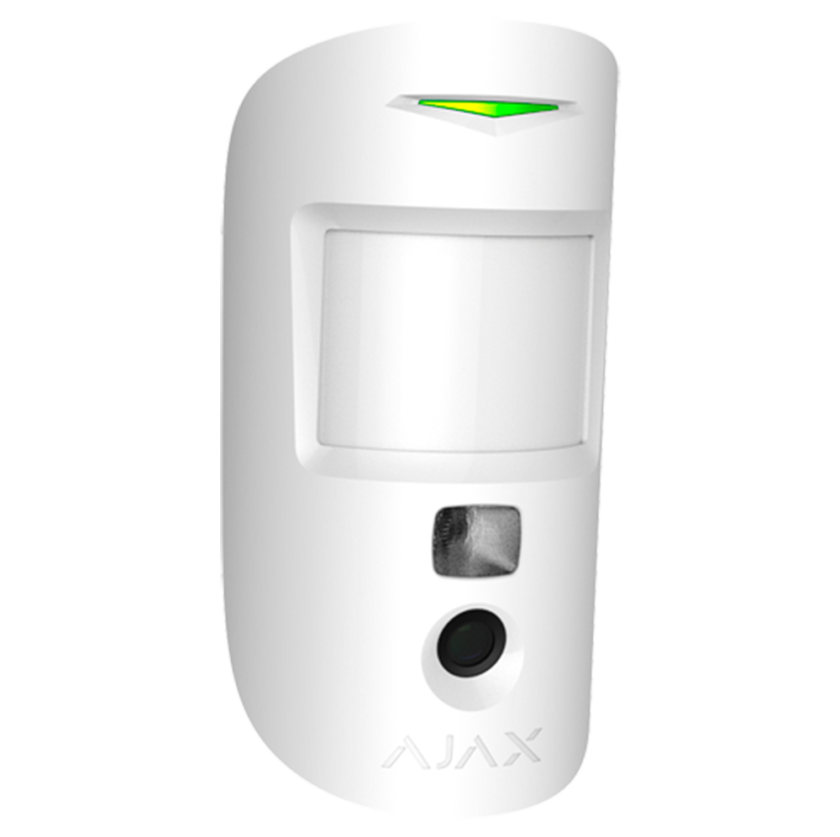 Kit de alarma profesional - Certificado Grado 2 - Comunicación Ethernet / dual SIM 4G - Inalámbrico 868 MHz Jeweller y Wings - Ajax HUB 2 4G, 2 PIRCAM PhOD, 1 teclado - 1 contacto magnético,1 mando y 1 sirena interior