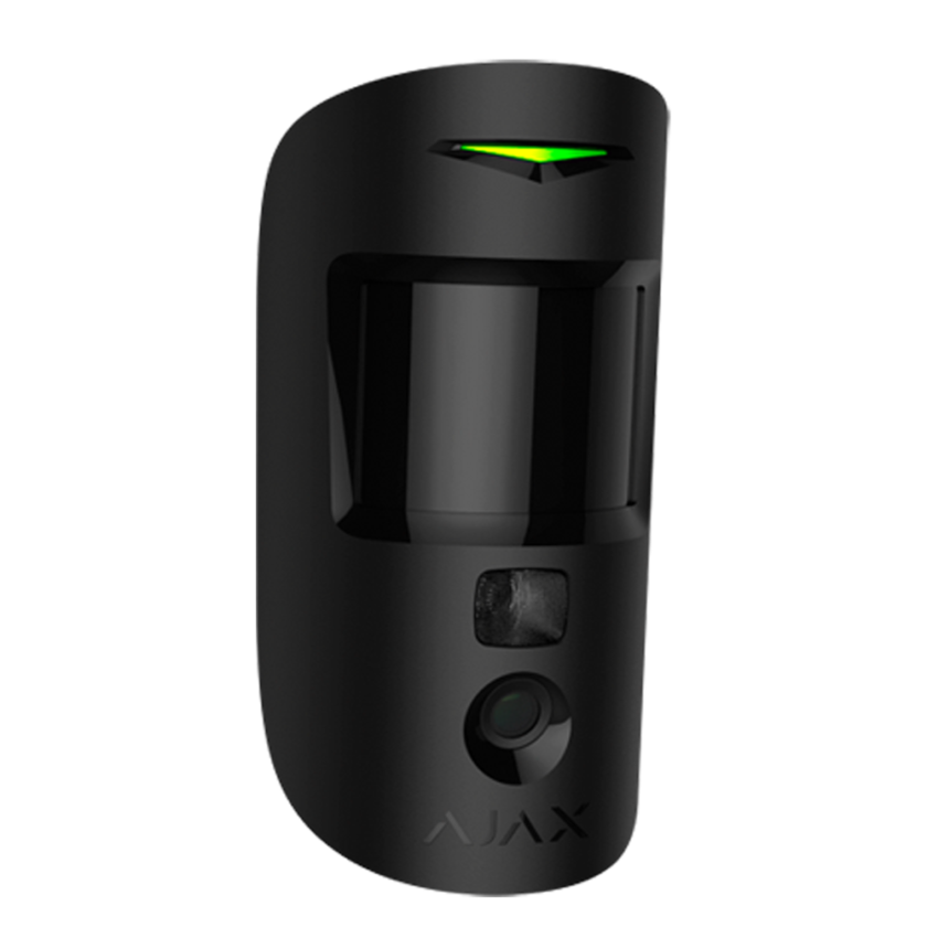 Kit de alarma profesional - Certificado Grado 2 - Comunicación Ethernet / dual SIM  - Inalámbrico 868 MHz Jeweller y Wings - Ajax HUB 2, 2 PIRCAM PhOD, 1 teclado - 1 contacto magnético,1 mando y 1 sirena interior