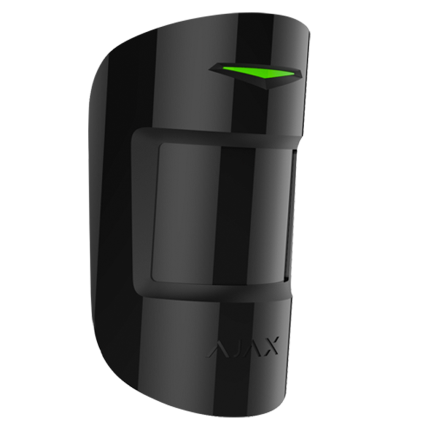 Kit de alarma profesional - Certificado Grado 2 - Comunicación Ethernet y dual SIM GPRS - Inalámbrico 868 MHz Jeweller y Wings - Ajax Hub 2, 1 PIRCAM - 1 detector PIR y 1 mando