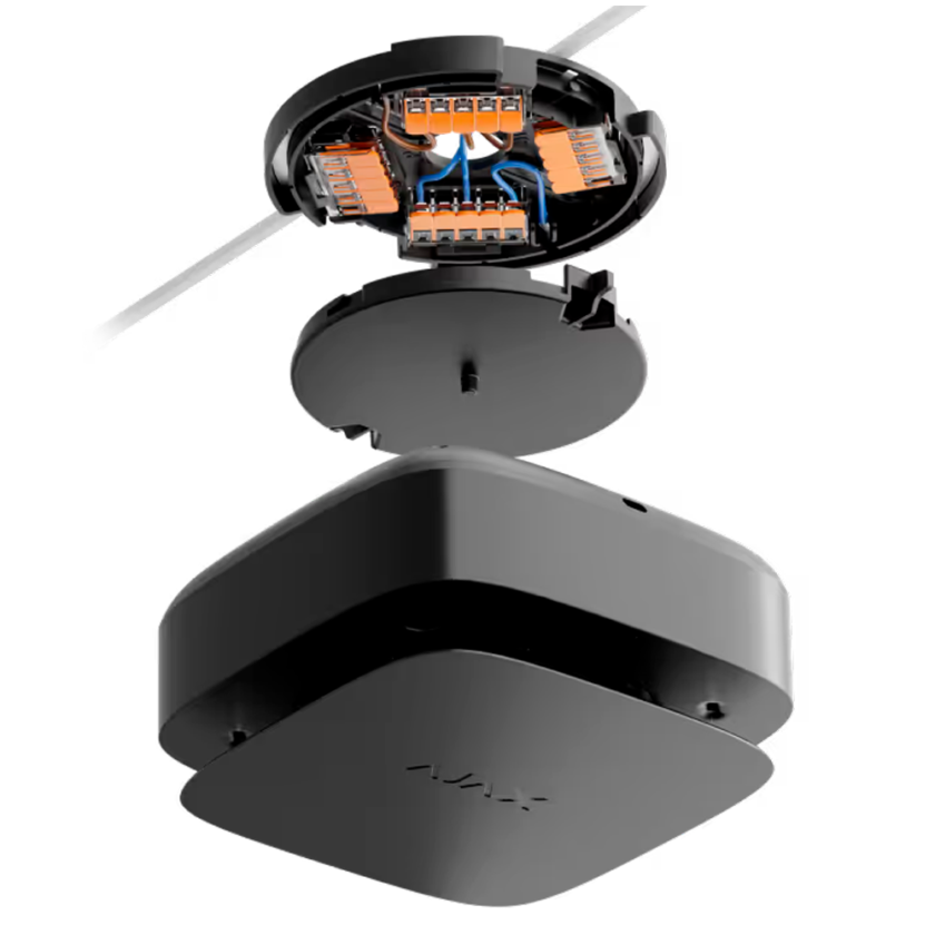 Detector termovelocimétrico y CO - Alimentación 110~240 V AC - Inalámbrico 868 MHz Jeweller - Sirena 85 dB incorporada - Permite funcionamiento autónomo - Certificados EN 14604, 50291