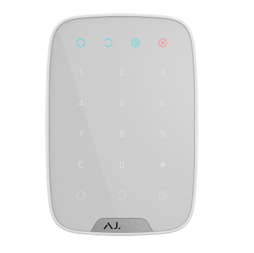 Kit de alarma profesional - Certificado Grado 2 - Comunicación Ethernet / dual SIM 4G - Inalámbrico 868 MHz Jeweller y Wings - Ajax HUB 2 4G, 2 PIRCAM, 1 detector PIR - 1 mando, 1 teclado y 1 sirena interior