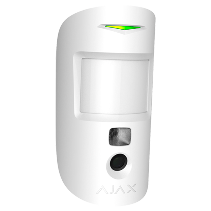 Kit de alarma profesional - Certificado Grado 2 - Comunicación Ethernet / dual SIM 4G - Inalámbrico 868 MHz Jeweller y Wings - Ajax HUB 2 4G, 2 PIRCAM, 1 contacto magnético - 1 mando, 1 teclado y 1 sirena interior