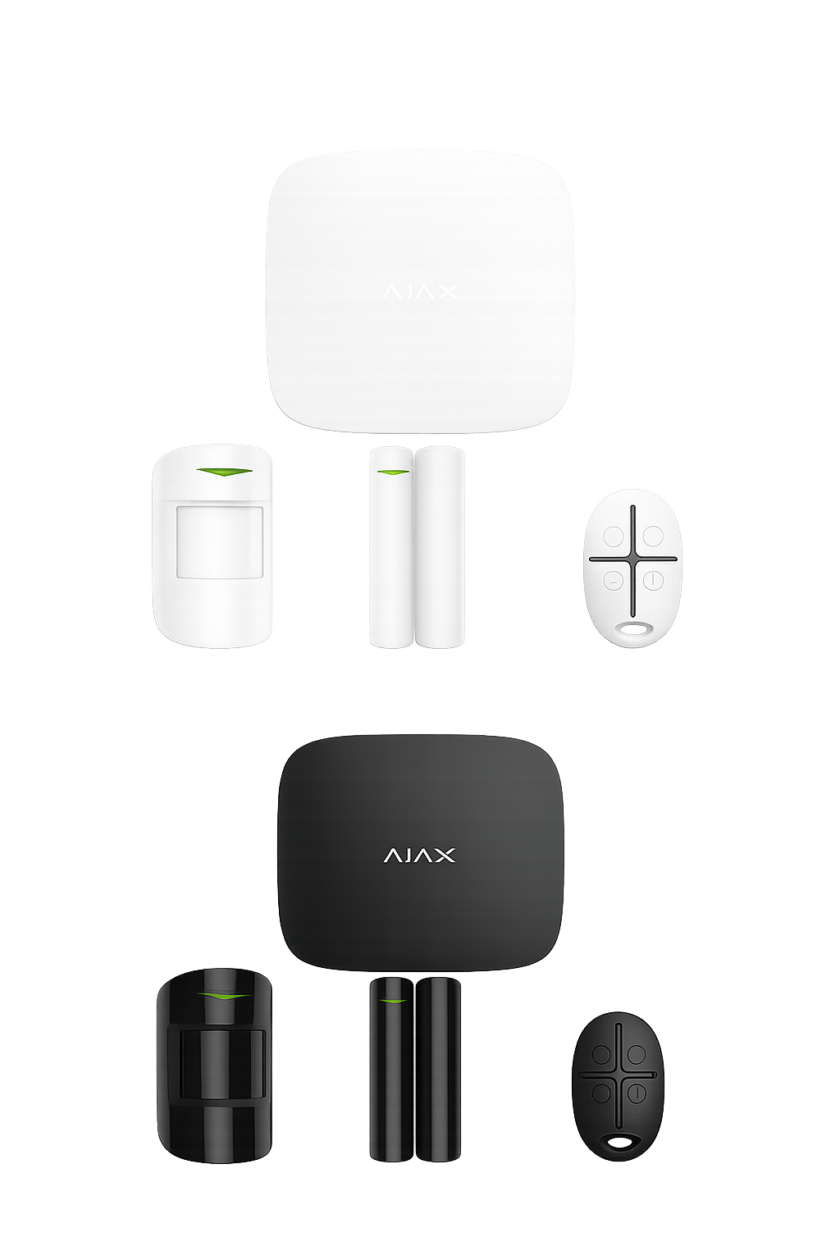 AJAX Kit Esencial MayorDomot – Seguridad profesional para pisos y casas pequeñas