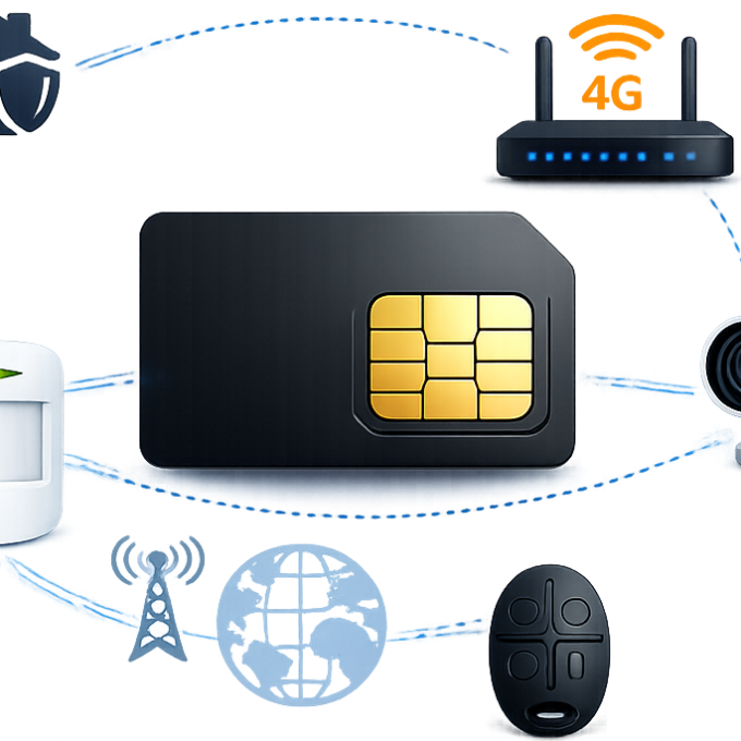 Servicio de SIM para IoT – Conectividad para alarmas, routers y cámaras