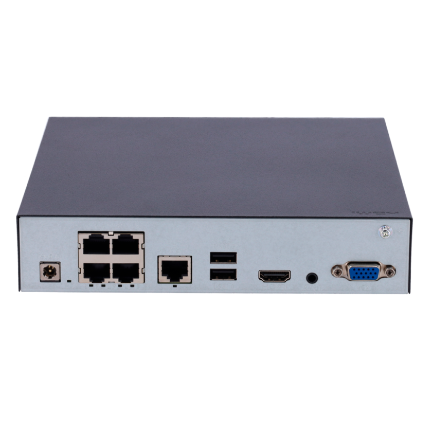 NVR Uniarch 4CH PoE + Disco Duro Vigilancia (Configura tu almacenamiento)