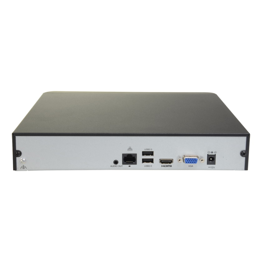 NVR Uniview Easy 16CH + Disco Vigilancia - Hasta 16 cámaras IP