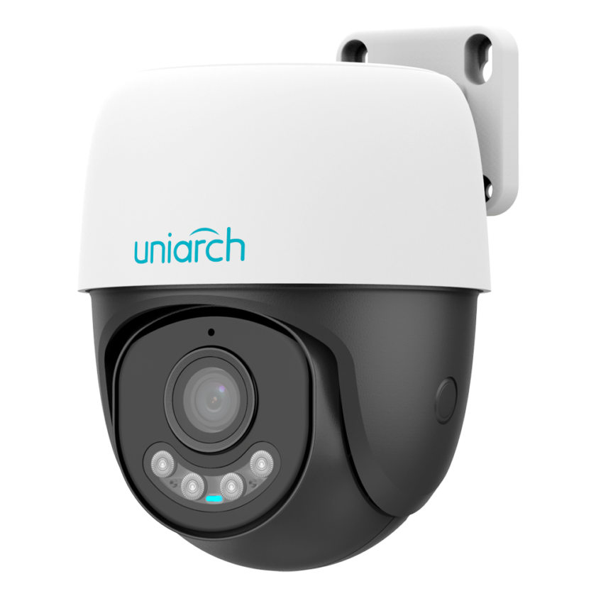 Cámara Uniarch Panda P PT 4MP/3MP Wi-Fi Exterior con Auto Tracking y Visión Color