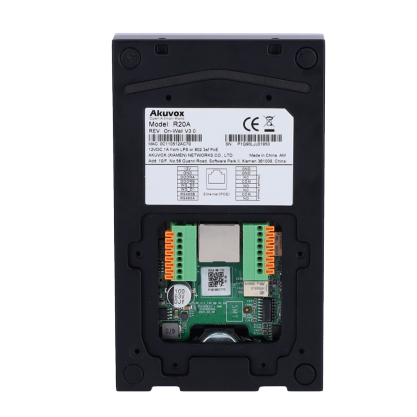 Videoportero Akuvox R20 IP con PoE - Elige número de apartamentos (1 a 5)