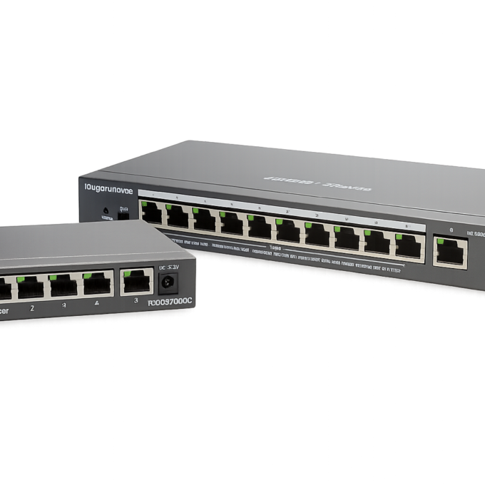 Switch Reyee Cloud Managed Gigabit - Elige puertos y PoE (5 o 8 puertos, con/sin PoE)