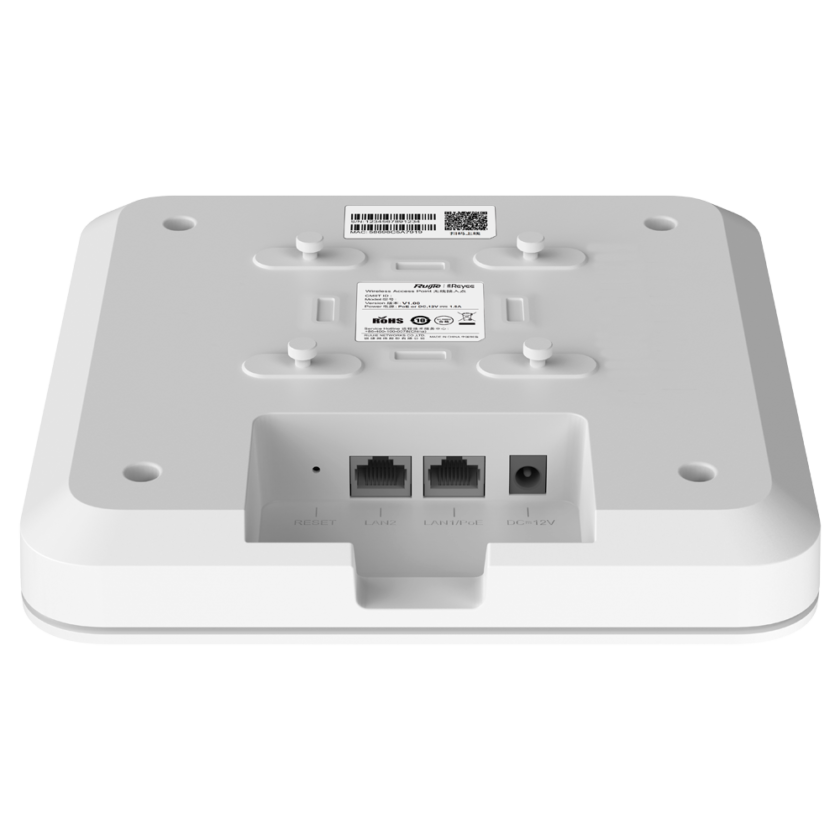 Punto de Acceso Reyee de Techo AC1200 con PoE y gestión cloud (RG-RAP2200(E))