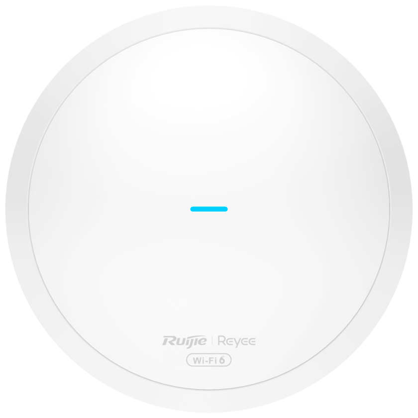 Punto de Acceso Reyee de Techo Wi‑Fi 6 AX1800 con PoE y gestión cloud (RG-RAP62)