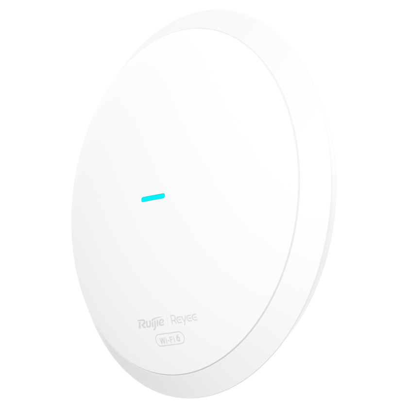 Punto de Acceso Reyee de Techo Wi‑Fi 6 AX1800 con PoE y gestión cloud (RG-RAP62)