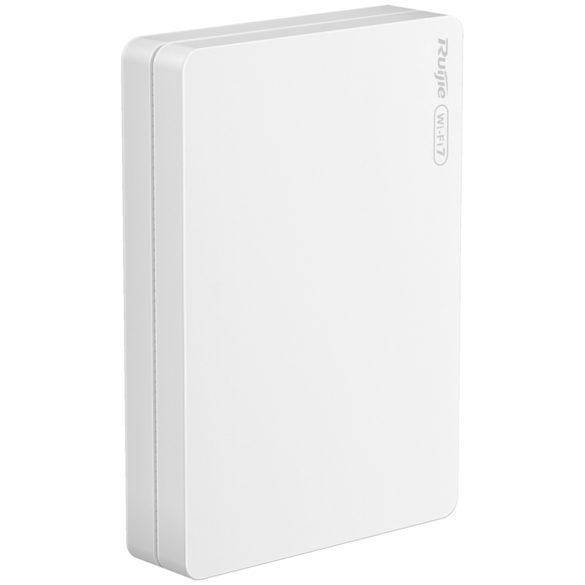 Punto de Acceso Reyee de Pared Wi‑Fi 7 BE7200 con puerto 2.5G (RG-RAP72-WALL)