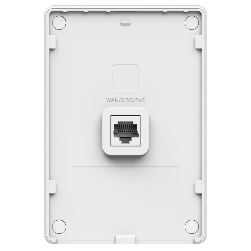 Punto de Acceso Reyee de Pared Wi‑Fi 7 BE7200 con puerto 2.5G (RG-RAP72-WALL)