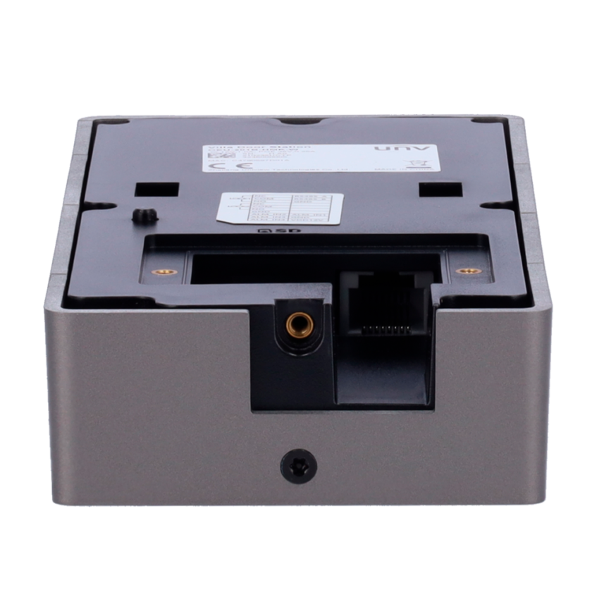 Videoportero Uniview IP con 2 relés, WiFi y protección antivandálica IK08