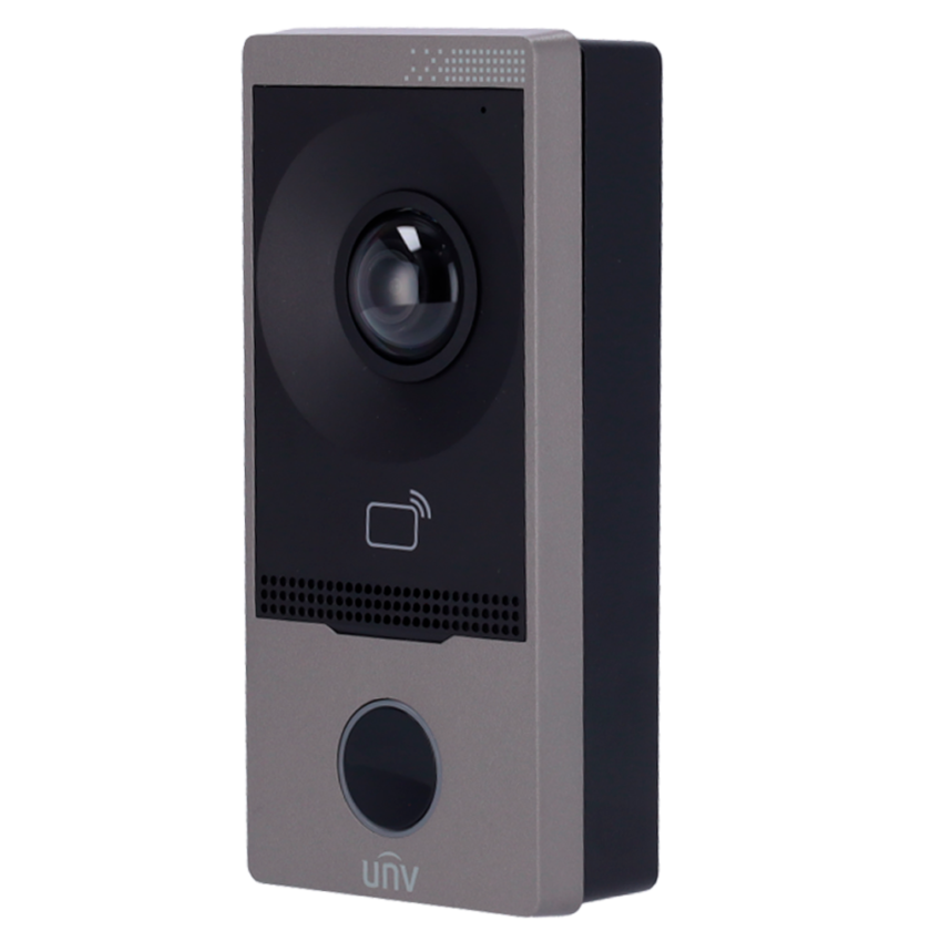 Videoportero Uniview IP con 2 relés, WiFi y protección antivandálica IK08