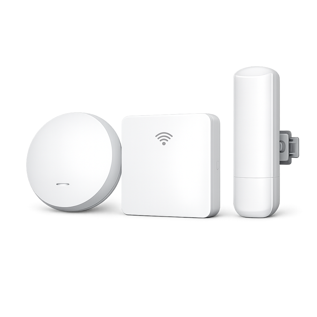 Punto de Acceso Reyee de Pared AC1200 con 5 puertos Gigabit y PoE Passthrough